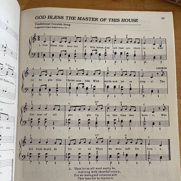 Christmas Piano, Vocal, Organ - Used Sheet Music - Creative Concepts - Picture 13 of 13